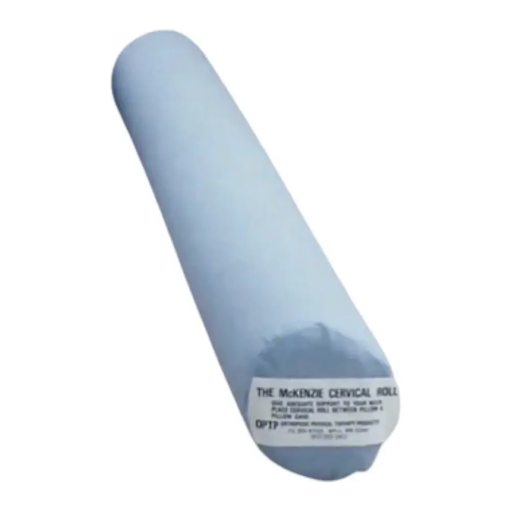 Original McKenzie Cervical Roll Neck Support Pillow Sleep Pain Relief 19.5